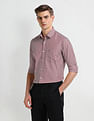 Arrow Manhattan Slim Fit Cotton Shirt