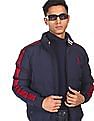 U.S. Polo Assn. High Neck Solid Quilted Jacket