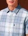 U.S. Polo Assn. Plaid Checked Pure Cotton Shirt