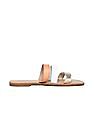 Aeropostale Triple Strap Slip On Sandals