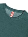 Flying Machine Heathered Placement Print Sweatshirt