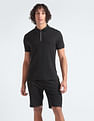 Tommy Hilfiger Interlock Slim Zipper Polo Shirt