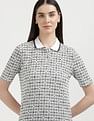 Tommy Hilfiger Slim Fit Geometric Printed Polo Shirt