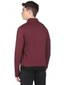 Arrow Sports High Neck Colour Block Sweatshirt