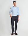 Arrow Micro Check Super Slim Fit Trousers