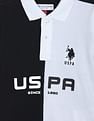 U.S. Polo Assn. Kids Boys Colour Block Cotton Coordinate Polo Shirt
