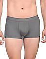 Calvin Klein Underwear Men Grey Mid Rise Solid Trunks