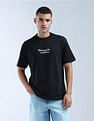 Flying Machine Typographic Printed Essentials T-Shirt