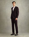 Arrow Self Design Dobby Two Piece Suit