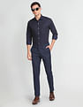 Arrow Pure Cotton Windowpane Check Shirt
