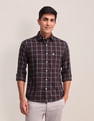 U.S. Polo Assn. Outline Checked Twill Shirt