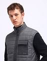 Flying Machine Regular Fit Solid Padded Jacket