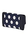 U.S. Polo Assn. Women Polka Dot Print Tri Fold Wallet