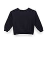 U.S. Polo Assn. Kids Girls Brand Print Sweatshirt