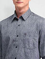 Arrow Sport All Over Printed Twill Shirt
