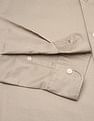 Tommy Hilfiger Solid Regular Fit Plain Woven Shirt