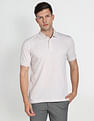 Arrow Horizontal Stripe Pique Polo Shirt