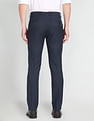 Arrow Microcheck Hudson Regular Fit Trousers