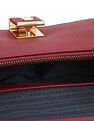 Tommy Hilfiger Solid Red Pu Sling Bag