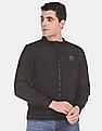 U.S. Polo Assn. Stand Collar Solid Casual Jacket
