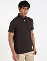 Tommy Hilfiger Solid Slim-Fit Cotton Polo Shirt