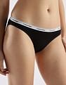 Calvin Klein Underwear Solid Low Rise Bikini Briefs - Pack Of 3