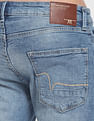 Flying Machine Slash Slim Tapered Fit Lightly Distressed Authentic Signature Jeans