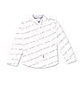 U.S. Polo Assn. Kids Boys Button Down Collar Brand Print Shirt