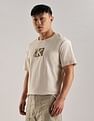 Calvin Klein Jeans Logo Regular-Fit Cotton T-Shirt