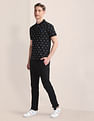 U.S. Polo Assn. Floral Print Slim Fit Polo Shirt