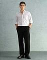 Arrow Slim Fit Checked Smart Formal Shirt