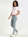 Tommy Hilfiger Pink Women's T-shirt for Gentle Look
