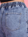 Flying Machine Women High Rise Acid Wash Jogger Jeans