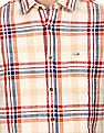 U.S. Polo Assn. Denim Co. Spread Collar Check Casual Shirt