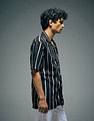 Flying Machine Vertical Striped Original Cuban Shirt