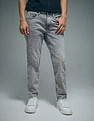 Flying Machine High Rise Mankle Relaxed Tapered Fit Jeans