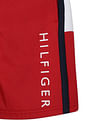 Tommy Hilfiger Kids Boys Red And Navy Colour Block Logo Shorts