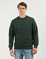 Calvin Klein Jeans Embroidered Logo Crew Neck Sweatshirt