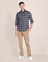 U.S. Polo Assn. Cutaway Collar Plaid Check Shirt