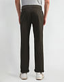 Arrow Sports Regular Fit Twill Trousers