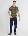 U.S. Polo Assn. Denim Co. Camouflage Print Cotton Polo Shirt