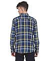 U.S. Polo Assn. Denim Co. Spread Collar Checked Casual Shirt