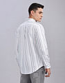 Tommy Hilfiger Striped Regular Fit Plain Woven Shirt