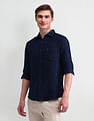 U.S. Polo Assn. Denim Co. Slim Fit Dobby Shirt
