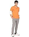 U.S. Polo Assn. Button Placket Printed Polo Shirt