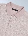 Flying Machine Floral Printed Regular Fit Polo Shirt