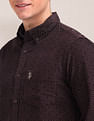 U.S. Polo Assn. All-Over Printed Cotton Shirt