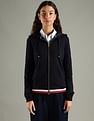 Tommy Hilfiger Regular Fit Cotton Hooded Neck Sweatshirt