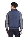 Flying Machine Colour Block Bomber Jacket