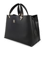 Tommy Hilfiger Solid Chic Satchel Bag